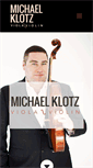 Mobile Screenshot of michaelklotzmusic.com